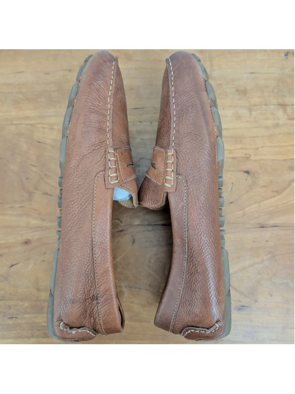 Men's 1901 Pebbled Leather Driving Moccasin Shoes 11